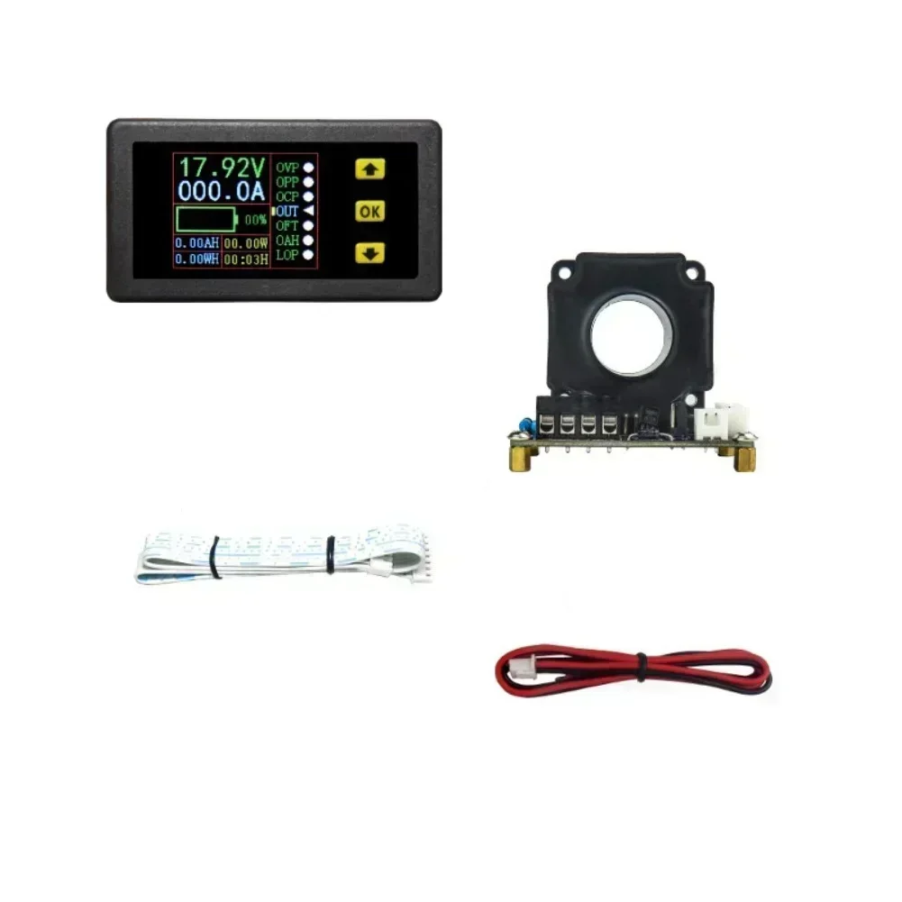 Battery Monitor Coulometer - Miernik Halla Coulomba VAC9010H z kolorowym