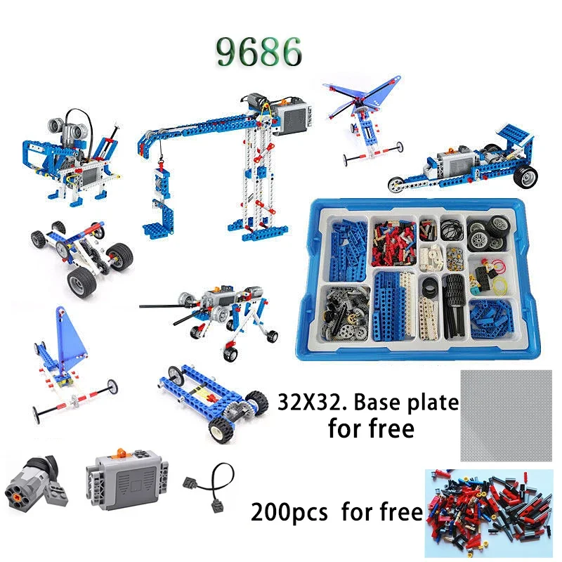 Renewable Energy Lego - 9686 Części High-Tech Multi Technology MOC