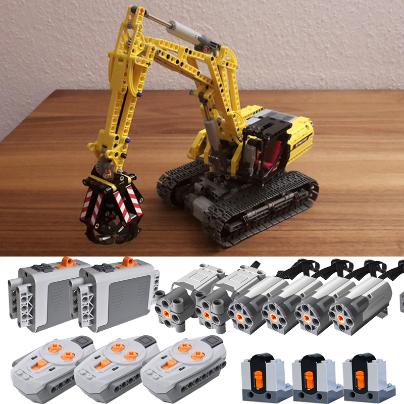 Renewable Energy Lego - NOWOŚĆ Koparka techniczna Pełna wersja RC