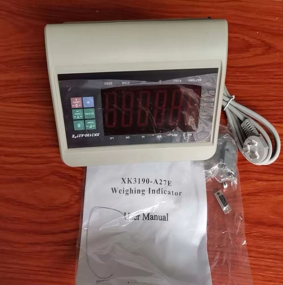 Battery Monitor Coulometer - XK3190-A27E Port RS232 do komputera A27E