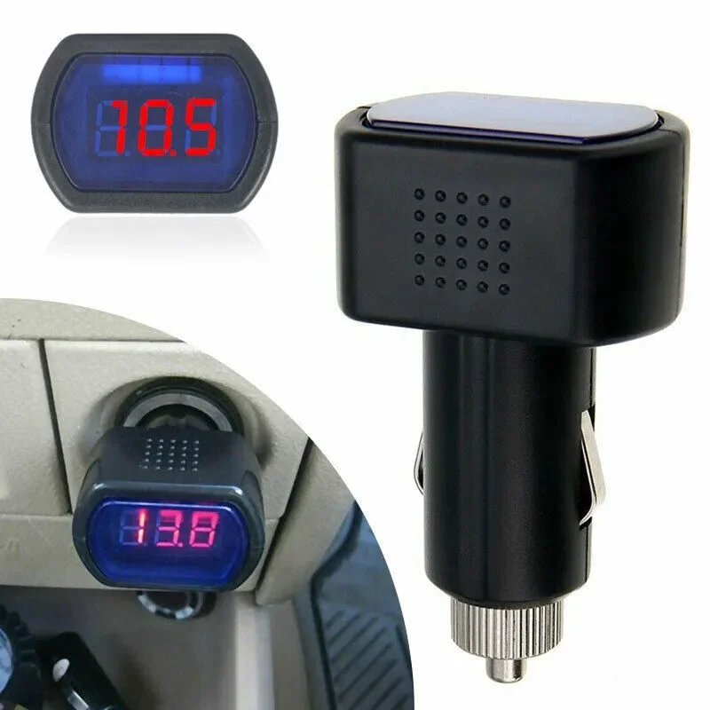 Battery Monitor Coulometer - Miernik napięcia akumulatora samochodowego Uniwersalny 12V-24V