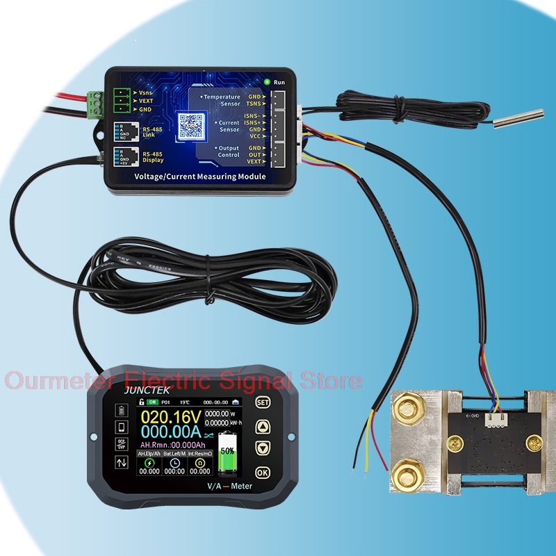 Battery Monitor Coulometer - Monitor pojemności baterii, miernik napięcia, prądu