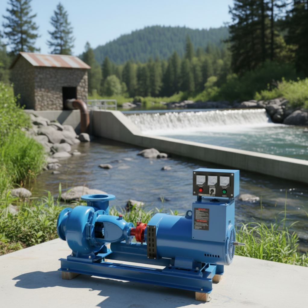 Renewable Energy Hydro - Mały generator wodny 30-100KW, turbina wodna