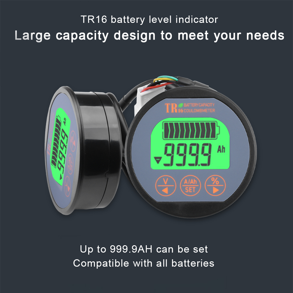 DC 8-80V 50A 100A 350A TR16 Te – Battery Monitor Coulometer recenzja i cena