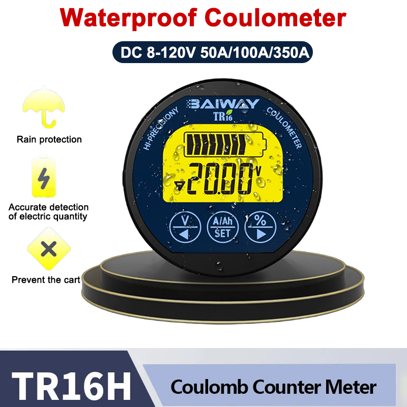TR16H Wodoodporny Coulometr DC – Battery Monitor Coulometer recenzja i cena