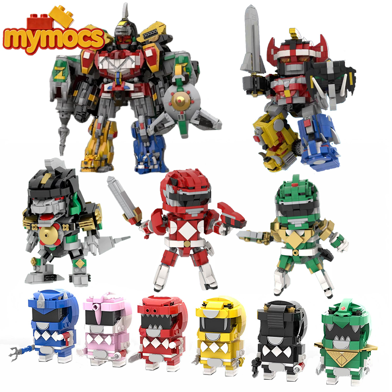 Figurki Akcji Mymocs Kyoryu z  – Renewable Energy Lego recenzja i cena